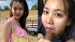 คลิปหลุด วัยรุ่นไทย โม๊คสด ดูดจนแฟนเสียวทนไม่ไหว พ่นน้ำควยใส่ปาก
