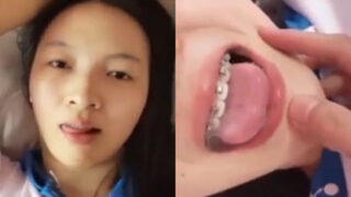 นักเรียนไทย ดูดควยจนเงี่ยน แล้วให้ควยซอยหี กระแทกหีรัวๆ อย่างเงี่ยน
