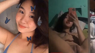 วัยรุ่นไทย ทรงคุณหนู ดูหนังโป๊ นอนเบ็ดหี ช่วยตัวเอง ขยำนม ครางเสียวๆ